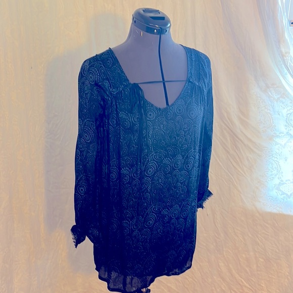 Vintage K.A.7. (Katayone Adeli) silk blouse from Barney’ Co-op - Picture 2 of 6